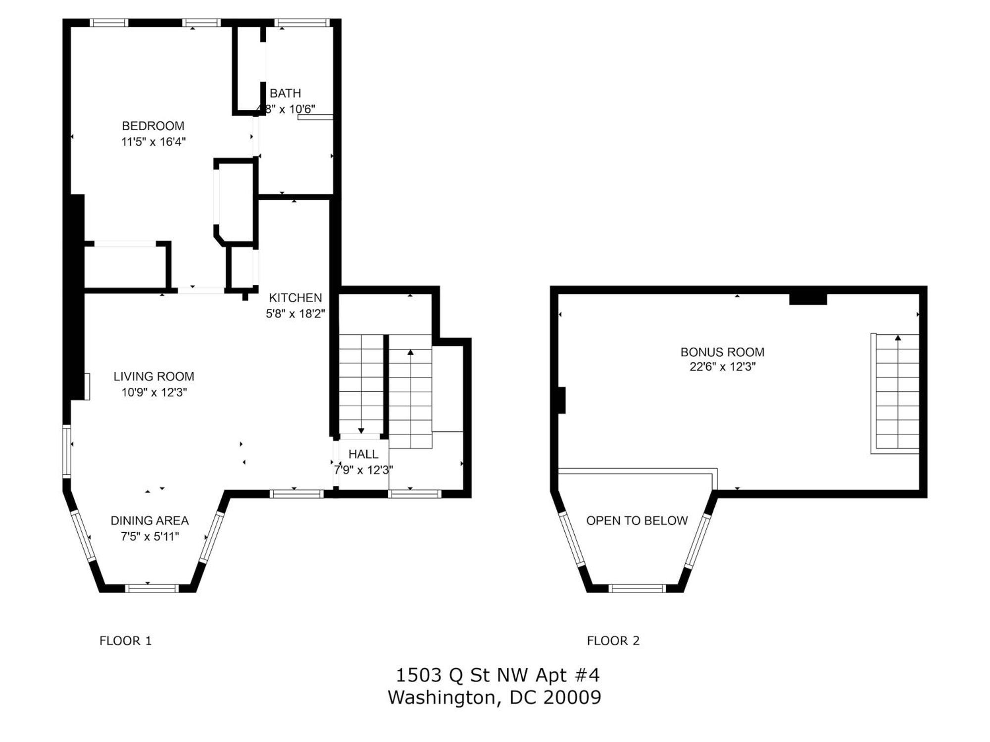 Appartamento Chic 1-br Loft Nestled Between Dupont & Logan